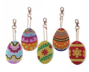 Diamond Painting Paaseieren Sleutelhangers